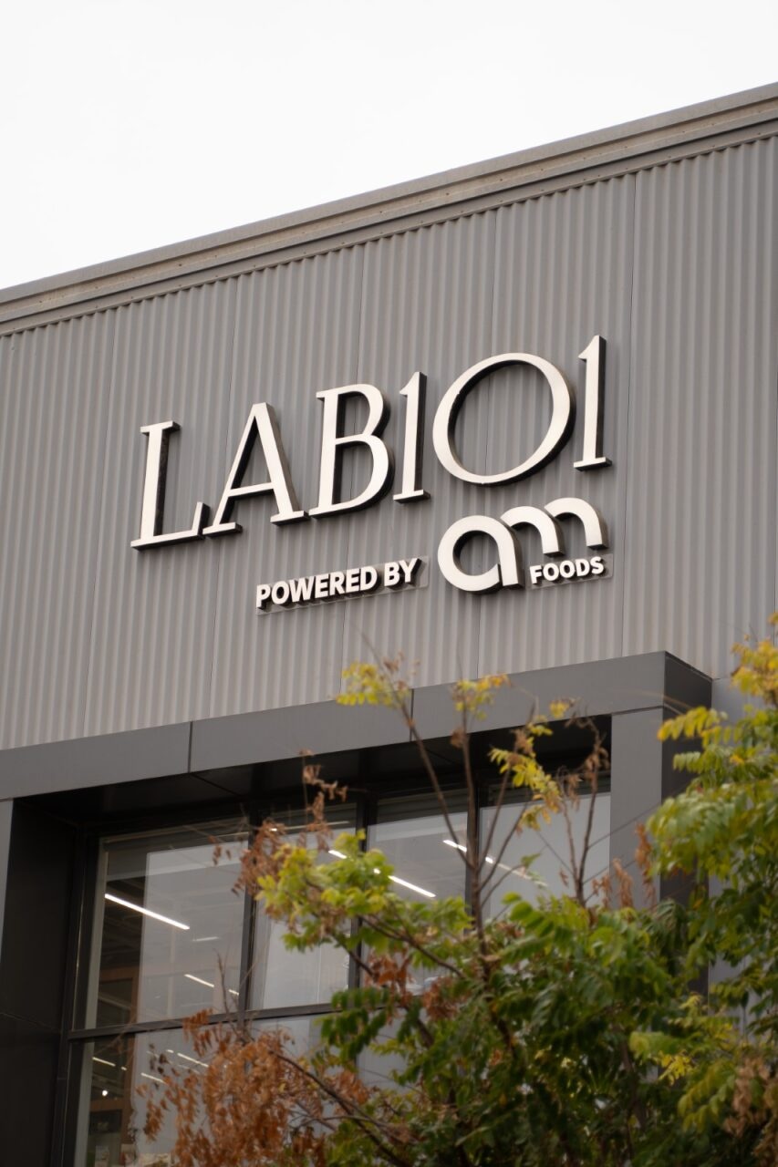 The LAB101 culinary innovation center exterior